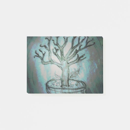 dode bonsai boom post-it® notes (Voorkant)