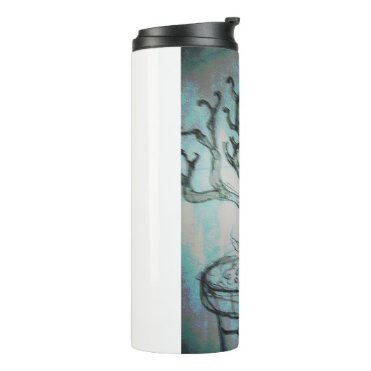 dode bonsai boom thermosbeker (Gedraaid links)