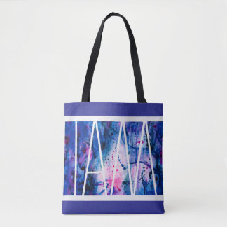 Dode boodschappentas met "IK BEN" boodschap Tote Bag