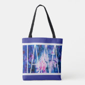 Dode boodschappentas met "IK BEN" boodschap Tote Bag (Achterkant)