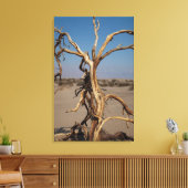 Dode boom canvas afdruk (Insitu (Woonkamer))