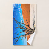 Dode boom in Deadvlei, Namibië Bad Handdoek (Handdoek)