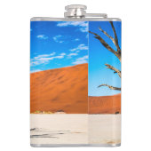 Dode boom in Deadvlei, Namibië Heupfles (Achterkant)