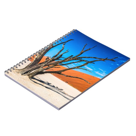 Dode boom in Deadvlei, Namibië Notitieboek (Linkerzijde)