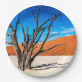 Dode boom in Deadvlei, Namibië Papieren Bordje (Voorkant)
