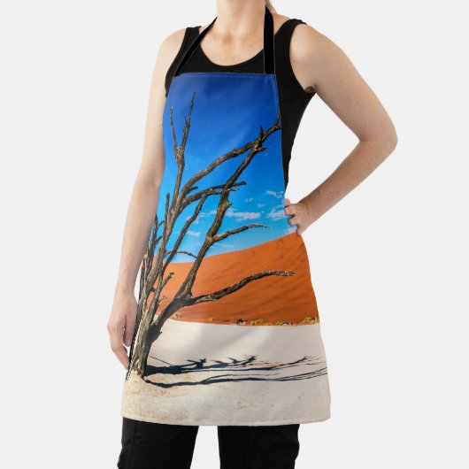 Dode boom in Deadvlei, Namibië Schort (Insitu)