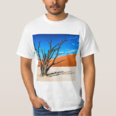 Dode boom in Deadvlei, Namibië T-shirt (Voorkant)