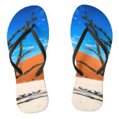 Dode boom in Deadvlei, Namibië Teenslippers (Voetbed)