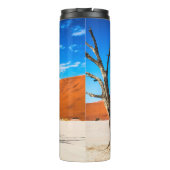 Dode boom in Deadvlei, Namibië Thermosbeker (Achterkant)