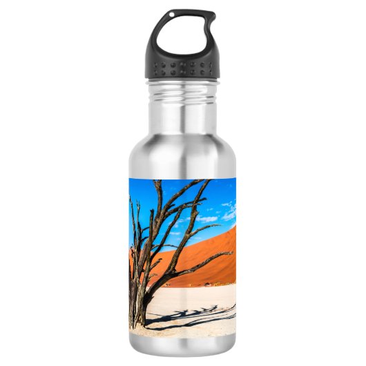 Dode boom in Deadvlei, Namibië Waterfles (Voorkant)
