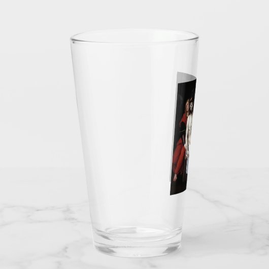 Dode Christus Gesteund door Twee Angels (Ribalta) Glas (Rechts)