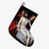 Dode Christus Gesteund door Twee Angels (Ribalta) Grote Kerstsok (Voorkant (Hangend))