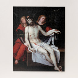 Dode Christus Gesteund door Twee Angels (Ribalta) Legpuzzel