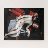 Dode Christus Gesteund door Twee Angels (Ribalta) Legpuzzel (Horizontaal)