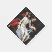 Dode Christus Gesteund door Twee Angels (Ribalta) Servet (Hoek)