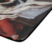 Dode Christus Gesteund door Twee Angels (Ribalta) Snijplank (Hoek)