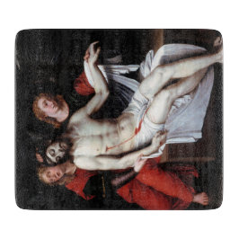 Dode Christus Gesteund door Twee Angels (Ribalta) Snijplank