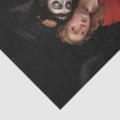 Dode Christus Gesteund door Twee Angels (Ribalta) Tissuepapier (Detail)