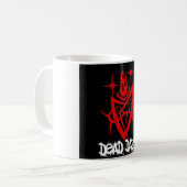 Dode Daze Tribal Hart Koffiemok (Voorkant links)