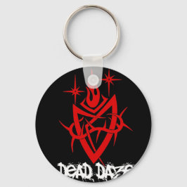 Dode Daze Tribale Hart Sleutelhanger