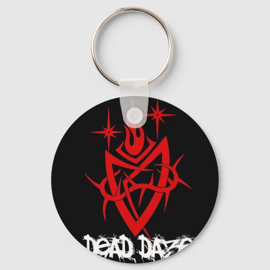 Dode Daze Tribale Hart Sleutelhanger (Voorkant)