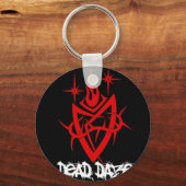 Dode Daze Tribale Hart Sleutelhanger (Voorkant)