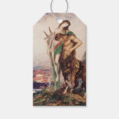 Dode dichter die door een Centaur (Zonsondergang) Cadeaulabel (Voorkant)