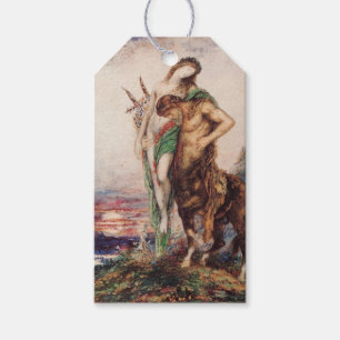 Dode dichter die door een Centaur (Zonsondergang) Cadeaulabel