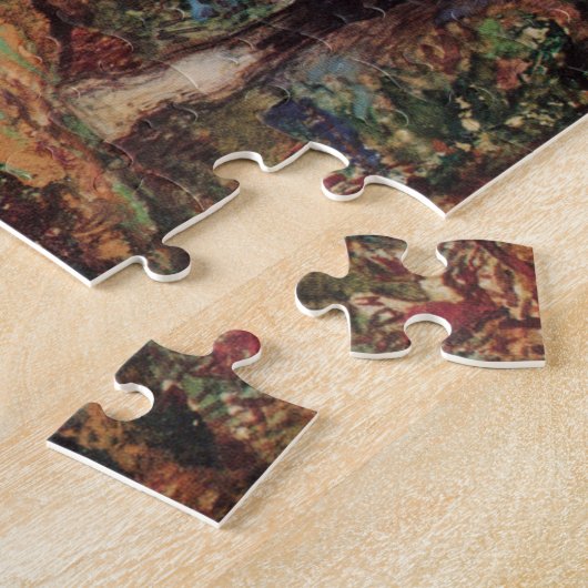 Dode dichter die door een Centaur (Zonsondergang) Legpuzzel (Zijkant)