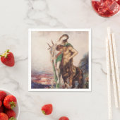 Dode dichter die door een Centaur (Zonsondergang) Servet (Insitu)