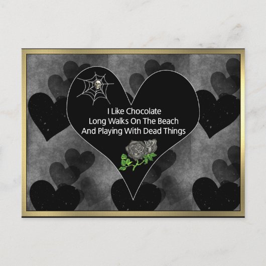 Dode dingen briefkaart (Voorkant)