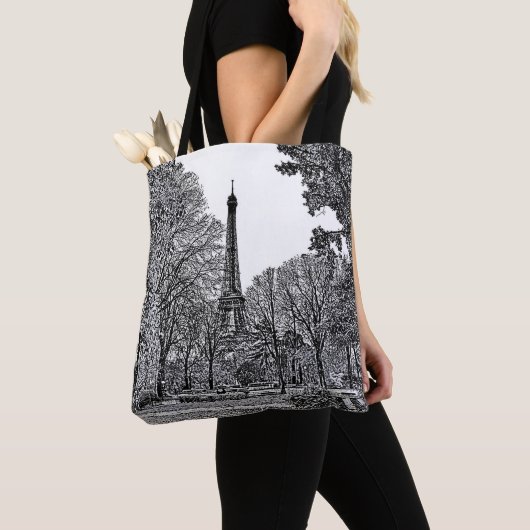 Dode EIFFELTOREN Tote Bag (Dichtbij)