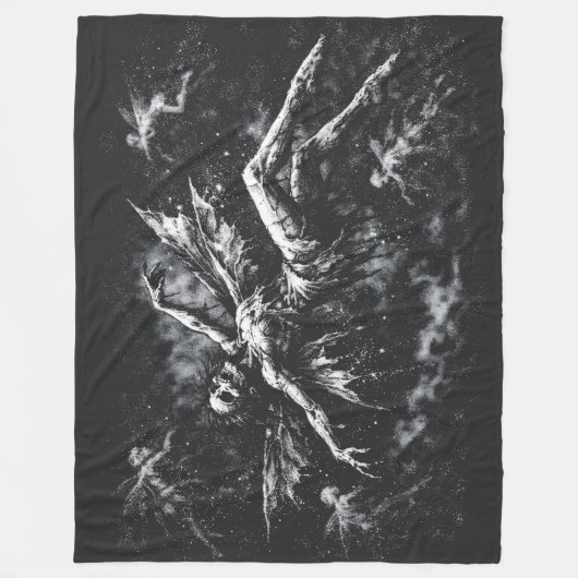 Dode fee door BurnsInHell Fleece Deken (Voorkant)