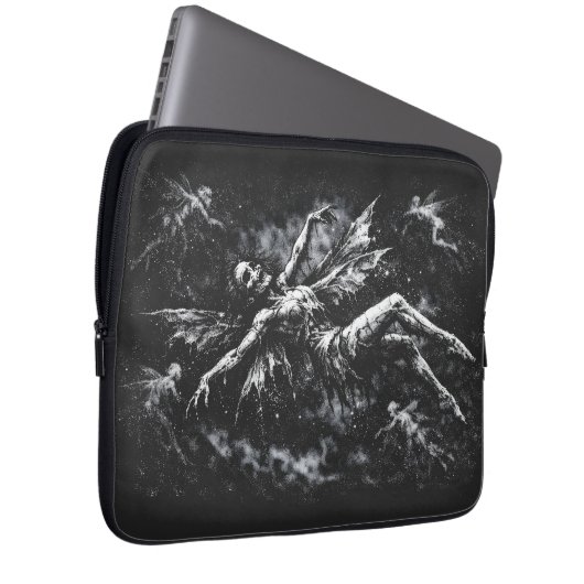 Dode fee door BurnsInHell Laptop Sleeve (Voorkant Rechts)