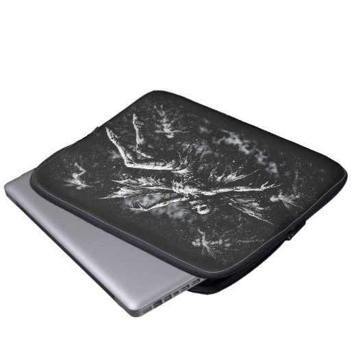 Dode fee door BurnsInHell Laptop Sleeve (Voorkant onderkant)