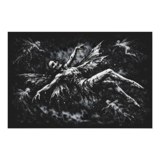 Dode fee door BurnsInHell Perfect Poster (Voorkant)