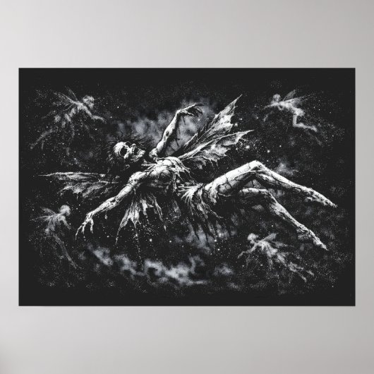 Dode fee door BurnsInHell Poster (Voorkant)