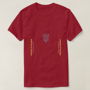 Dode Fluistering Fantasy Rode T-Shirt