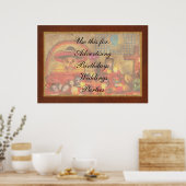 Dode goden - Herinneren aan dierbaren Poster (Keuken)