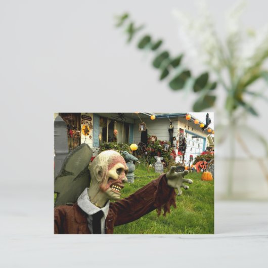 Dode groei briefkaart (Staand voorkant)