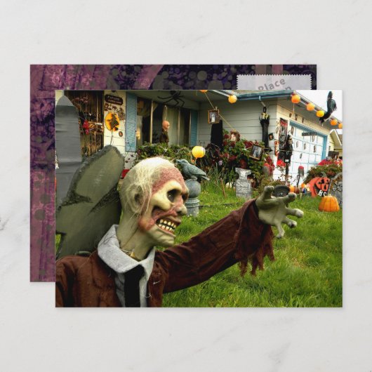 Dode groei briefkaart (Voorkant / Achterkant)