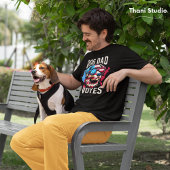 Dode hond stemt Schattigee verkiezingen 2024 Tri-Blend Shirt