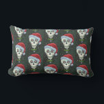 DODE HOOFD SANTA SKULL, CHRISTMAS SKELETON HUMOR KUSSEN<br><div class="desc">PERFECT FOR SKELLY LOVERS. SCHULDIG,  WREET EN PEPPERMINTS PILLOW *Customize ... .Zoek overeenkomende items Susan Brack-Design</div>