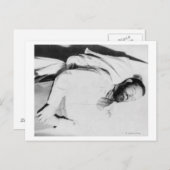 Dode hoofdtekst van het wetsdecreet Jesse James Ph Briefkaart (Voorkant / Achterkant)