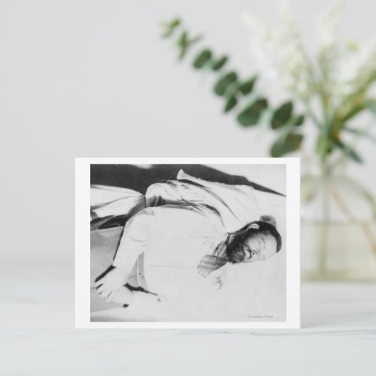 Dode hoofdtekst van het wetsdecreet Jesse James Ph Briefkaart (Staand voorkant)