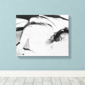 Dode hoofdtekst van het wetsdecreet Jesse James Ph Canvas Afdruk (Insitu (Houten vloer))