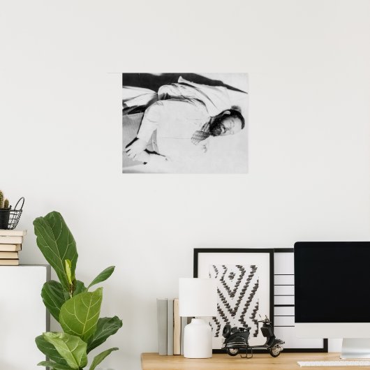 Dode hoofdtekst van het wetsdecreet Jesse James Ph Poster (Thuiskantoor)