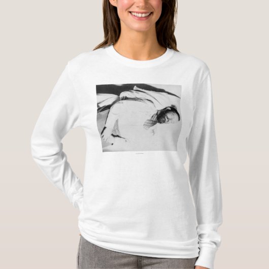 Dode hoofdtekst van het wetsdecreet Jesse James Ph T-shirt (Voorkant)