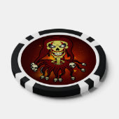 Dode Joker Screwball Graphics Poker Chips (Enkel)