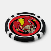 Dode Joker Screwball Graphics Poker Chips (Enkel)